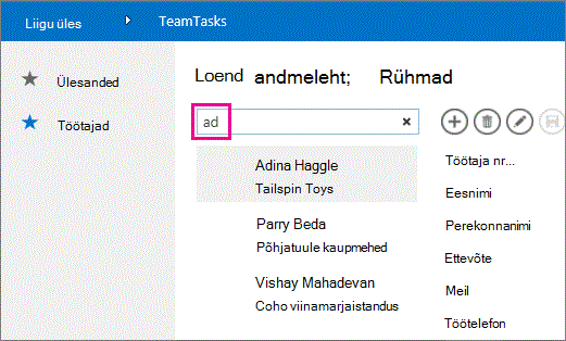 Näidisotsimine reklaami märkide kohta