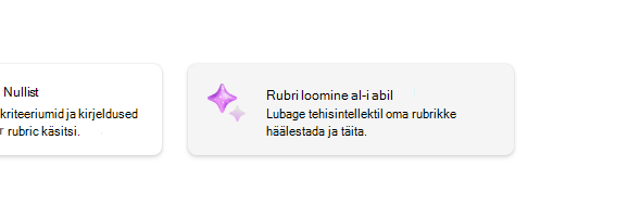 create rubric using ai