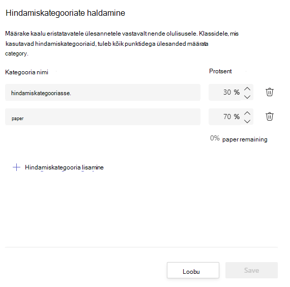 hindamiskategooriad