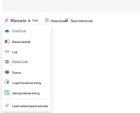 Kuvatõmmis makecode'ist.