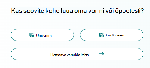 Kuvatõmmis uutest vormisuvanditest.