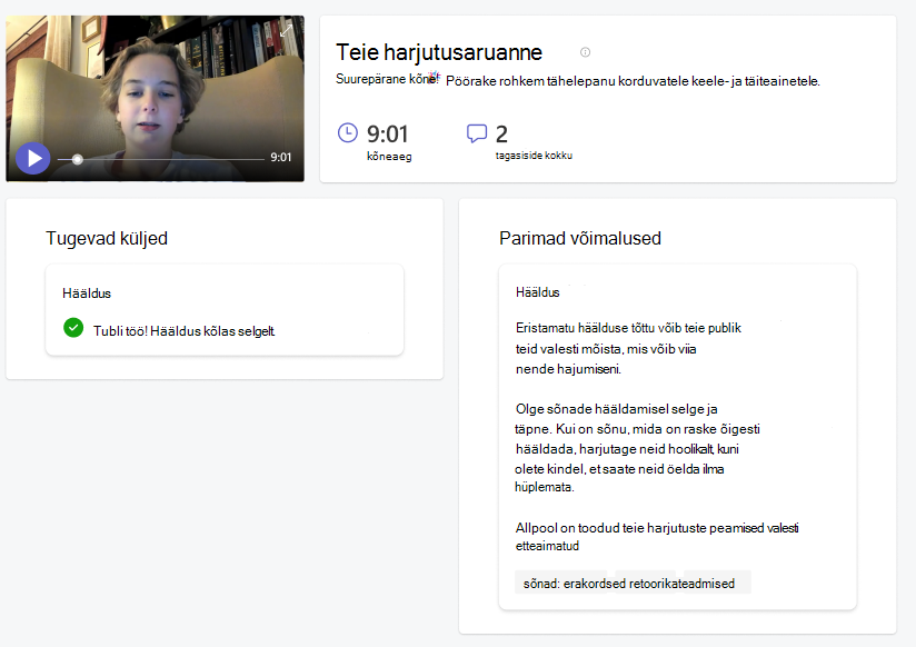 harjutusaruanne