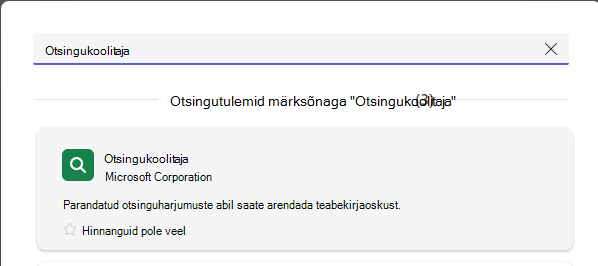 Kuvatõmmis, millel on kujutatud otsingukoolitaja.