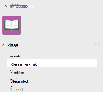 klassimärkmik