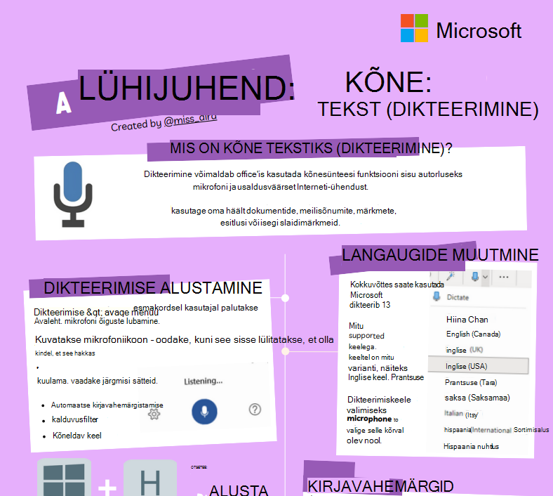 Teksti kõne kuvatõmmis.