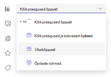 üksikud õpilased
