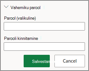 Vahemikukaitse seadmine