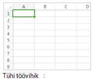 Uus tühi töövihik