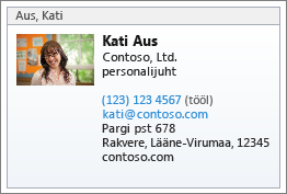 Kontakti vCard