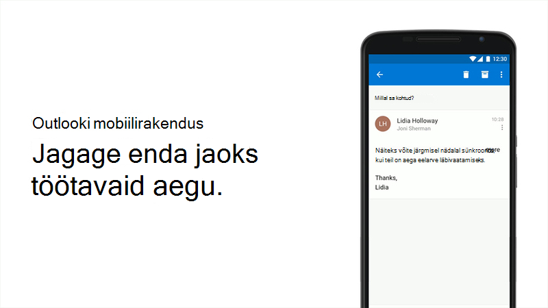 Koosoleku kättesaadavuse saatmisvideo pisipilt
