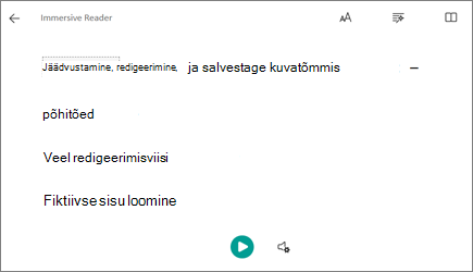 Süvalugeri teksti kuvatõmmis.