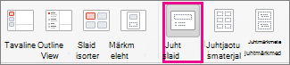 PPT for Mac Slide Master Command