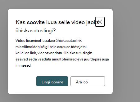 ühiskasutuslingi loomine