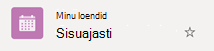 Ringikujulise märkesümboli puudumine näitab, et loendit ei sünkroonita pilvest teie Windows-seadmesse.