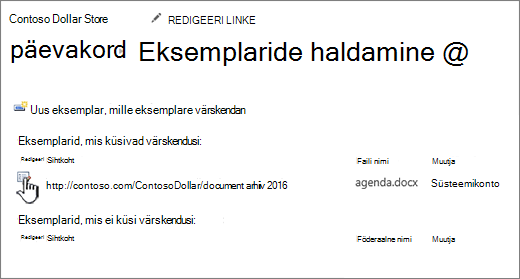 Klõpsake aknas Failide haldamine nuppu Redigeeri
