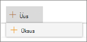 Uus üksus