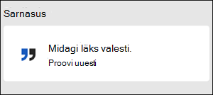 Tõrge Midagi läks Word valesti