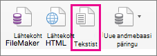On the Data tab, select From Text