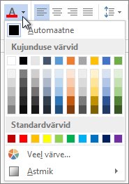 Fondi värvipalett