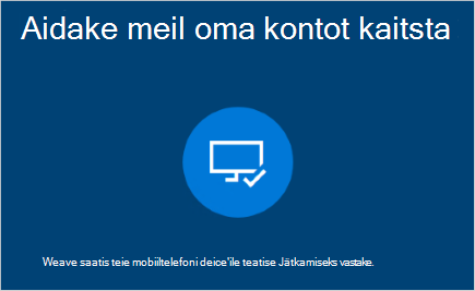 Kuvatõmmis, millel on kujutatud kuva Parooli sisestamine.