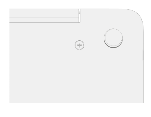 Surface Laptop SE parem jalg.