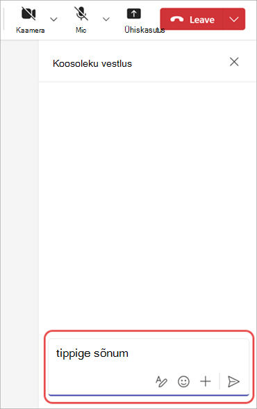 Põhikuvast paremal olev aken