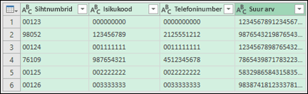 Get & Transform Convert > data to text