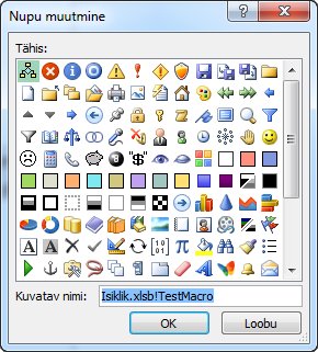 Dialoogiboks Nupu muutmine