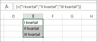 Vertikaalne massiivikonstant, kus on kasutatud teksti