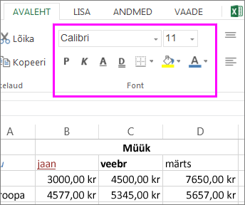 Fondisätte nupud lindil