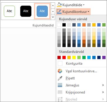 Käsk Kujundi kontuur