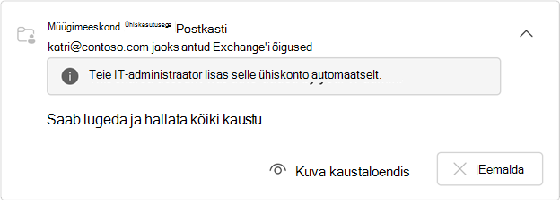 Peidetud automaatselt vastendatud postkast