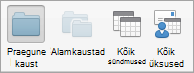 Kuvab Calendar otsingusuvandid