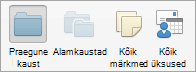 Kuvab märkmeotsingu suvandid