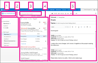 E-post veebirakenduses Outlook Web App