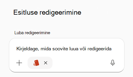 Screenshot that shows prompt with brandkit selected in PPT.