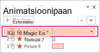 Heliklipi esikohaga kuvatõmmis