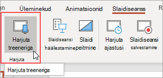 Valige Harjuta treeneriga.