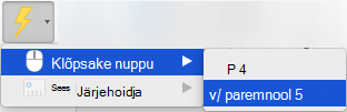 Objekti klõpsamisel animatsiooni käivitamine