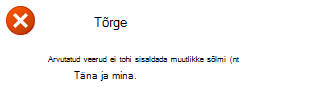 Tõrketeade
