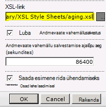 Kleebitud XSL-link