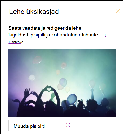 Muudatuste pisipildi kuvatõmmis