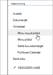 Viimati loodud üksused