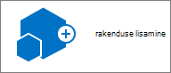 Dialoogiboksi „Saidi sisu“ nupp „Lisa rakendus“.