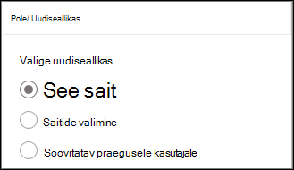 Uued allikad