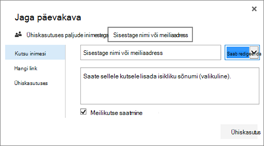 Ühiskasutuse dialoogiboks