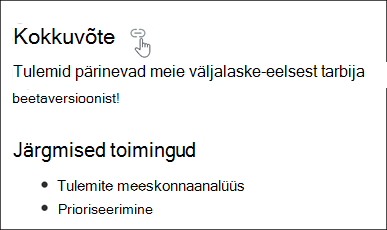 Leheankuri lingi näide