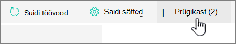SharePoint Online’i lehe Saidi sisu nupp Teisalda prügikasti