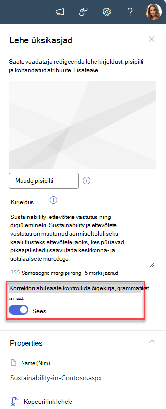Kuvatõmmis redigeerimisnupu sisse- või väljalülitamise nupust