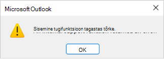 Example error contact group exchange